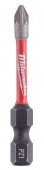 MILWAUKEE Біта SHOCKWAVE , PZ1, 50мм (1шт) | 4932471566