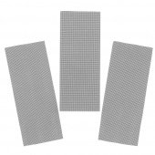 STANLEY Сетка шлифовальная , 100х165 мм, 3 листа, зернистость 240 мкм