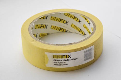 Лента клейкая малярная 20мм*40м MR-7030472 UNIFIX