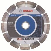 Bosch Круг алмазний відрізний PF Stone 180х22 сегментний