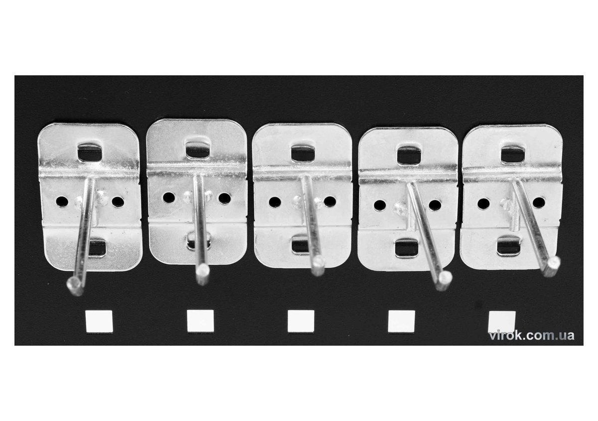 YATO Гачки для панелі перфорованої YT-08936 YATO : 5 шт  | YT-08937