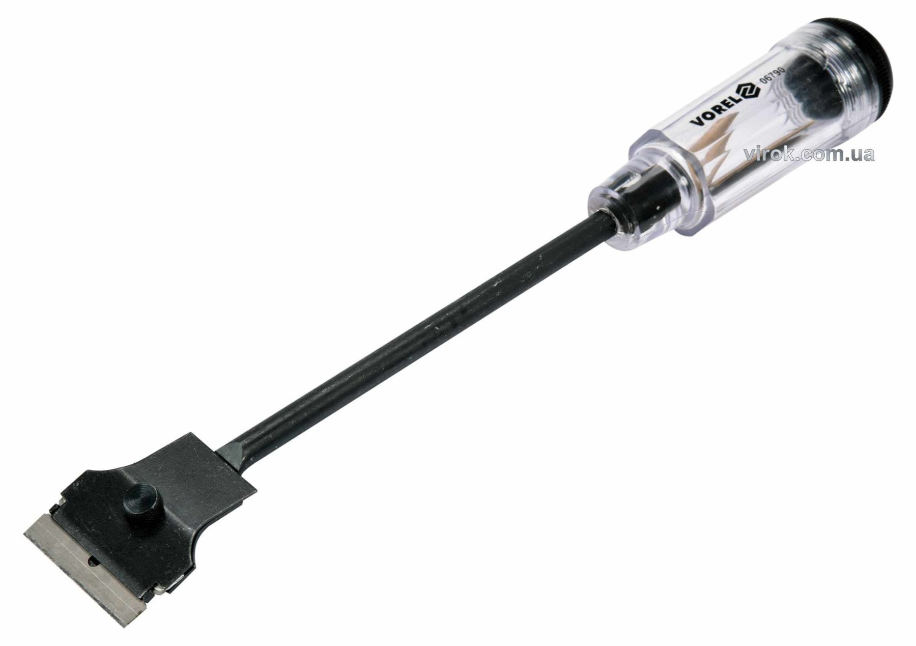 VOREL Скребок для скла і ущільнювачів скла. l= 285 мм. леза 40 мм (3 шт.)  | 06790