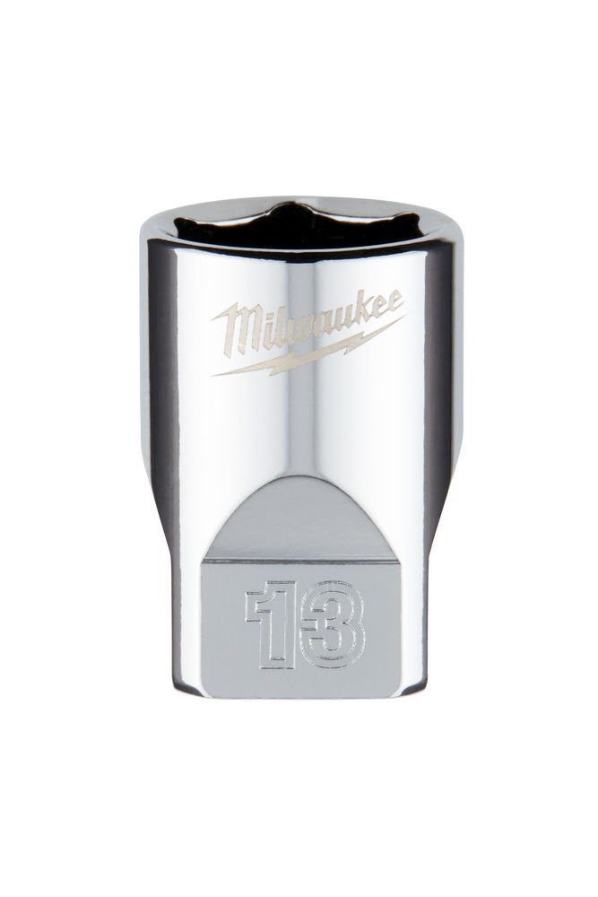 MILWAUKEE Головка хромована метрична 1/4'', 13мм | 4932478321