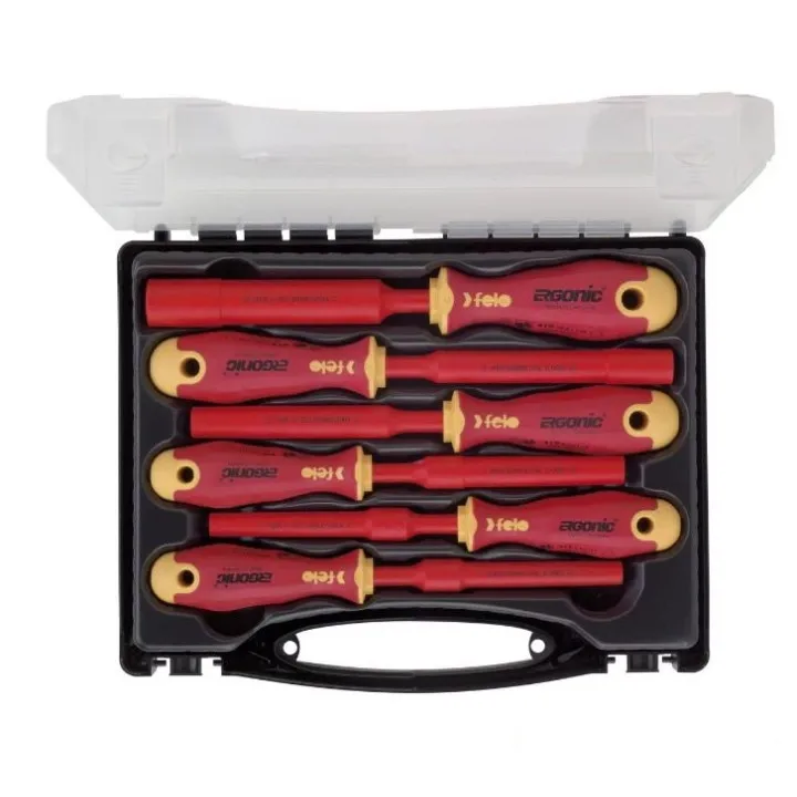 Набор отверток FELO высоковольтных ERGONIC VDE M-TEC 1000V (41910636)