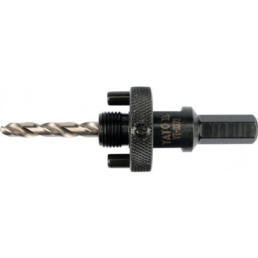 YATO Тримач зі свердлом YATO : HEX, Ø= 5/8", для кільцевих пил Ø=32-200 мм  | YT-3372