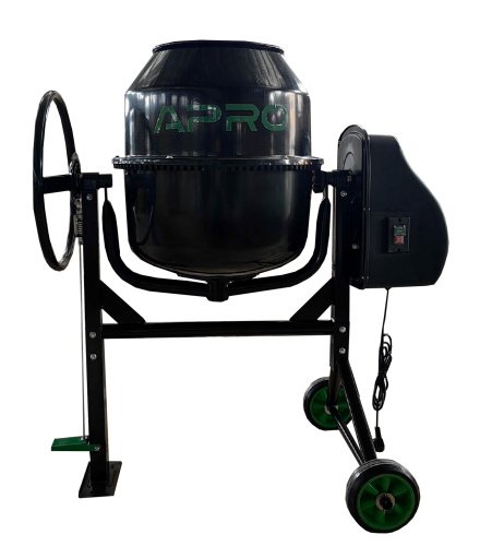 Бетономешалка СМ-120 28-30об/мин. 550Вт, 120л (венец из чугуна) APRO