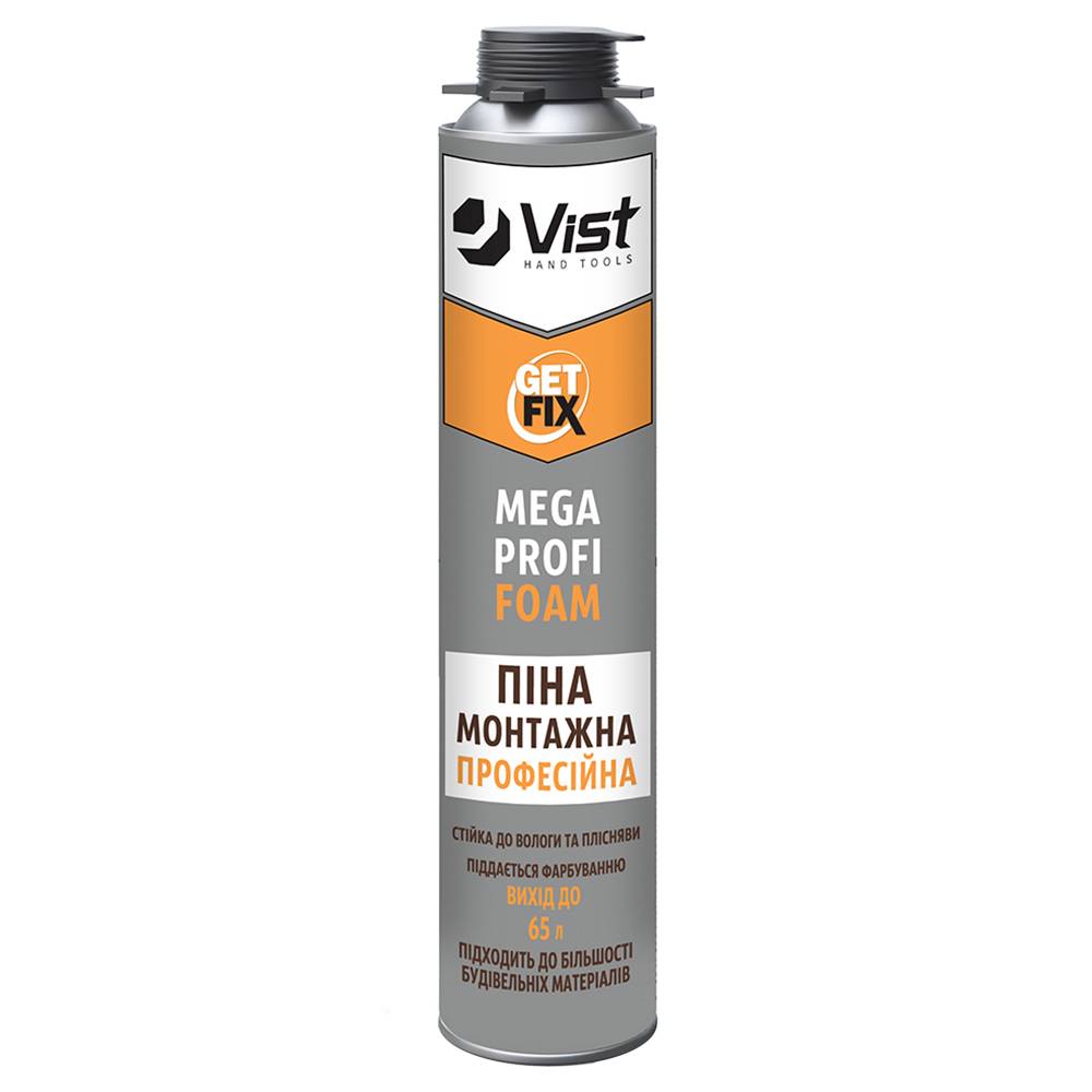 Піна монтажна Profi, 750 мл, 50л Getfix | 12-471