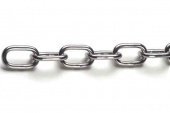 Цепь короткозвенная  5,0mm оцинкованная, хозяйственная котушка 50 м