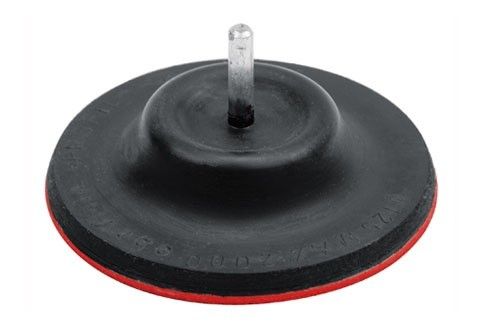 VOREL Круг-насадка шліфувальна з липучкою : Ø=125 мм з хвост-ом  | 08350