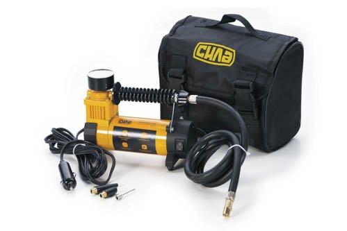 Компрессор автомобильный однопоршневой (27л/мин; 7Атм; 12А) СИЛА