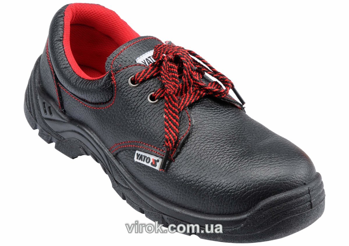 YATO Туфлі робочі шкіряні з поліуретановою підошвою YATO "PUNO", розм. 45  | YT-80527