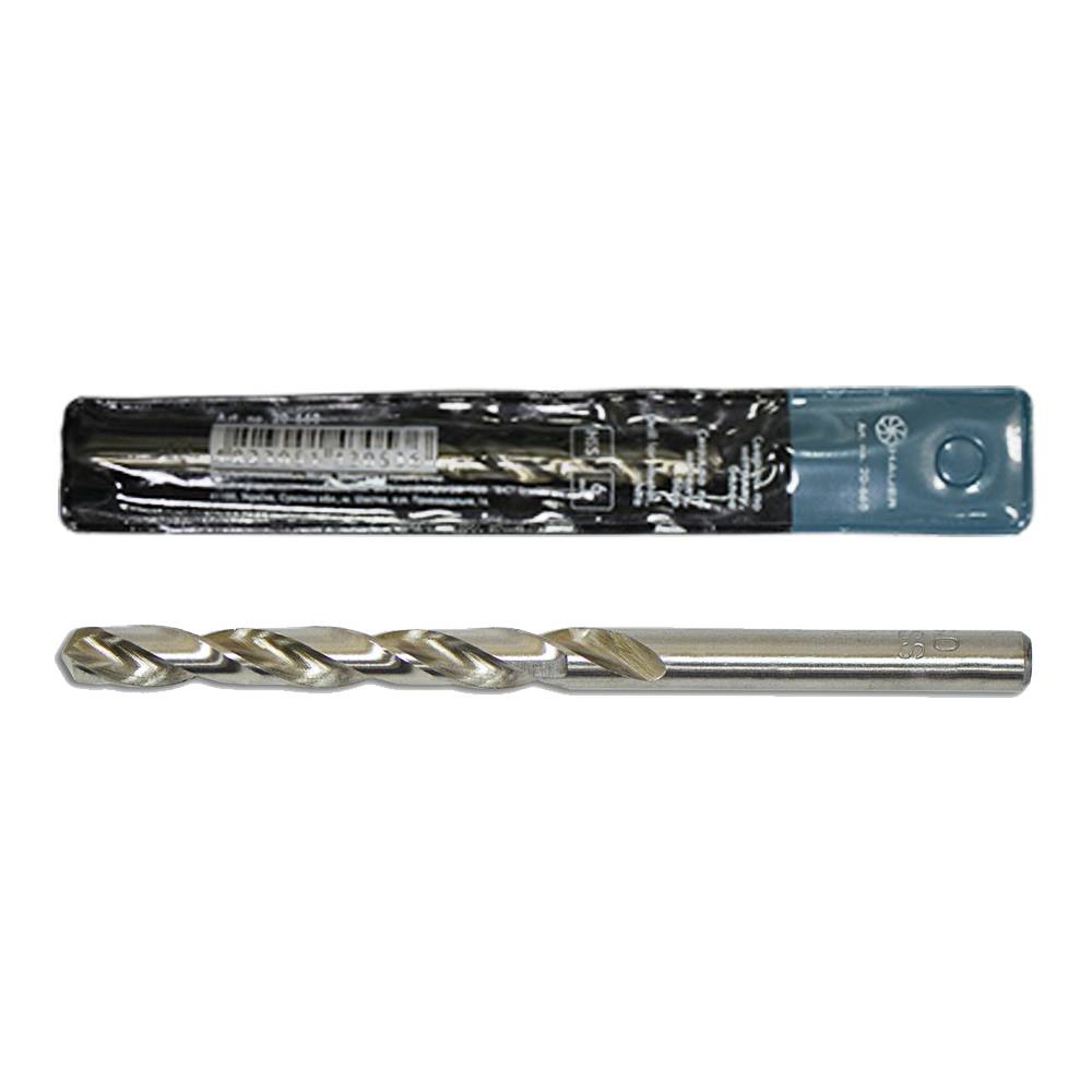 Свердло по металу, біле, HSS 6мм Hauer | 20-660