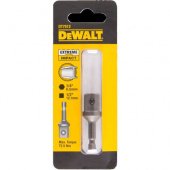 Перехідник DeWALT для ударного гвинтоверта, L=52 мм, 1/4" шестигранник на 1/2" під головки
