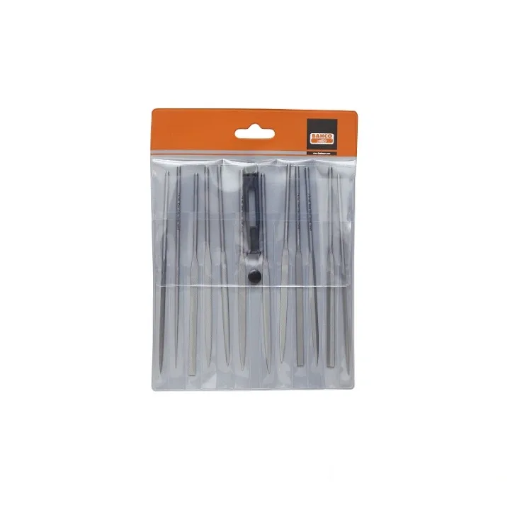 Набор надфилей 12 шт, насечка личная, чехол