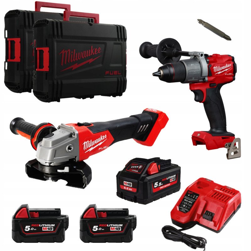 MILWAUKEE Набір інстр.акум. , M18FPP2Y2-503X  | 4933481018