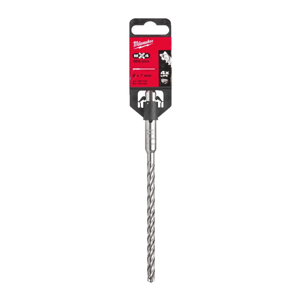MILWAUKEE Бур SDS-PLUS MX4 , Ø7,0х165х100мм | 4932352020