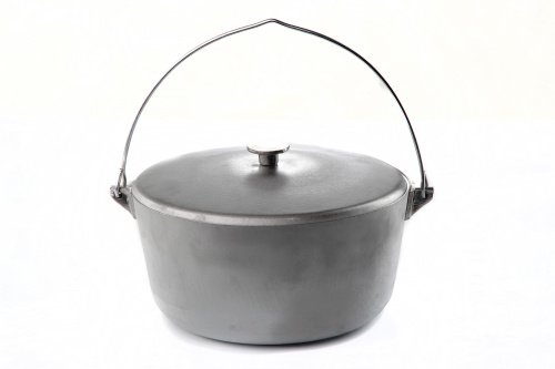 Котел алюминиевый с крышкой и дужкой 278мм 8л СИЛА
