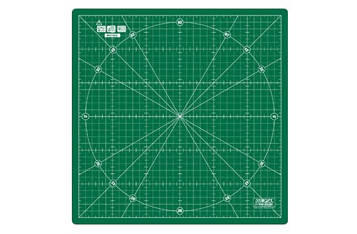 Коврик OLFA RM-30x30 дизайнерский, непрорезаемый, с поворотным основанием, 300х300мм