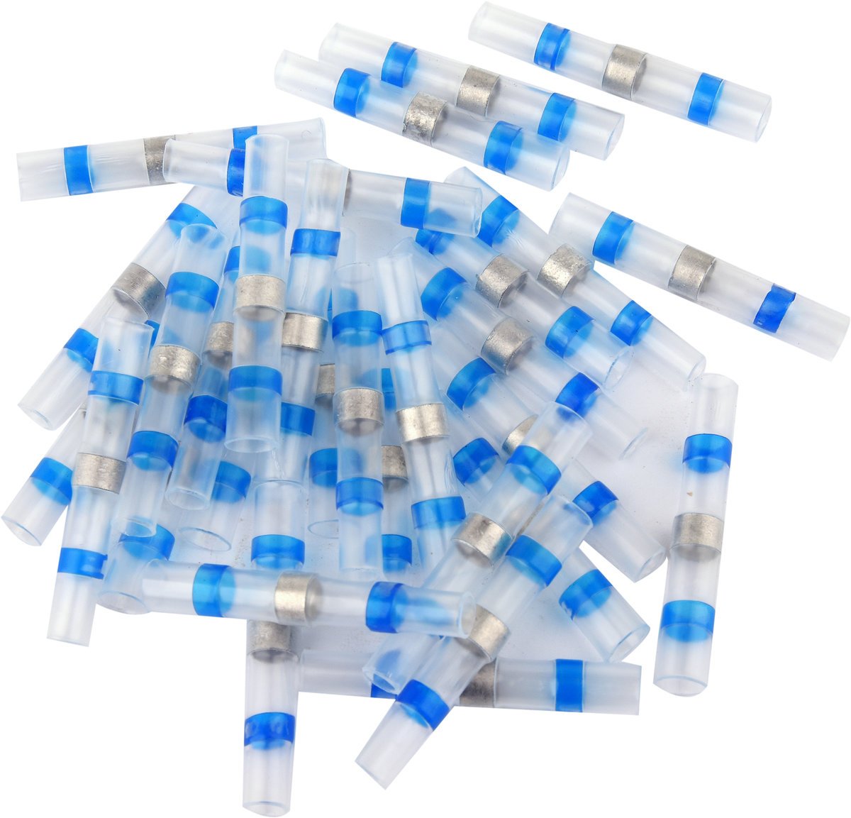 YATO Кембрики термоусадні при t≤ 105°C з припоєм YATO : для провідників 1.5-2.5 мм², 30 шт  | YT-814