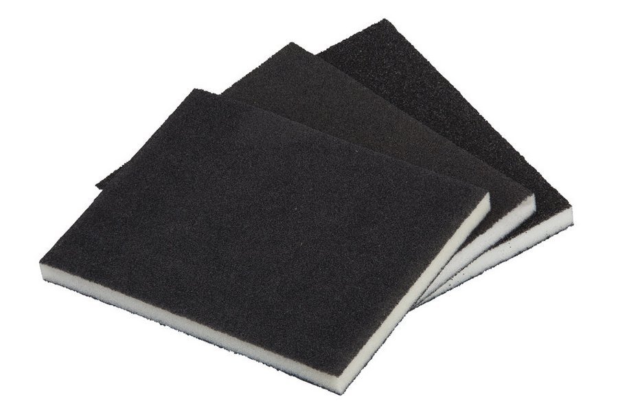 Wolfcraft шлифовальные губки (3 шт.) 125 x 100 x 10 // 2895000