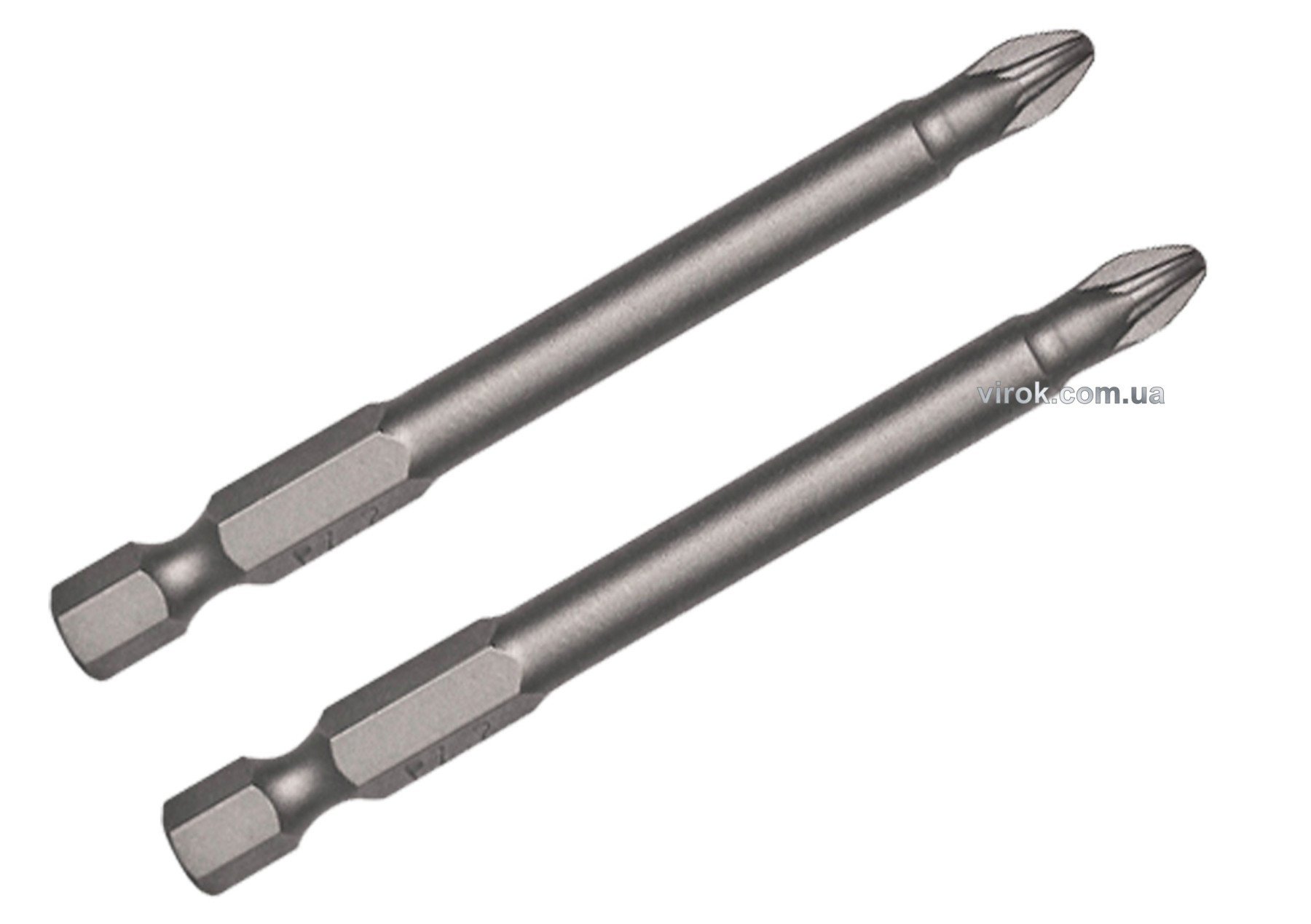 USH Насадка викруткова PHILIPS PH1 x 70 мм. подовжена, Уп. 2 шт.(блістер)  | U0135021/2