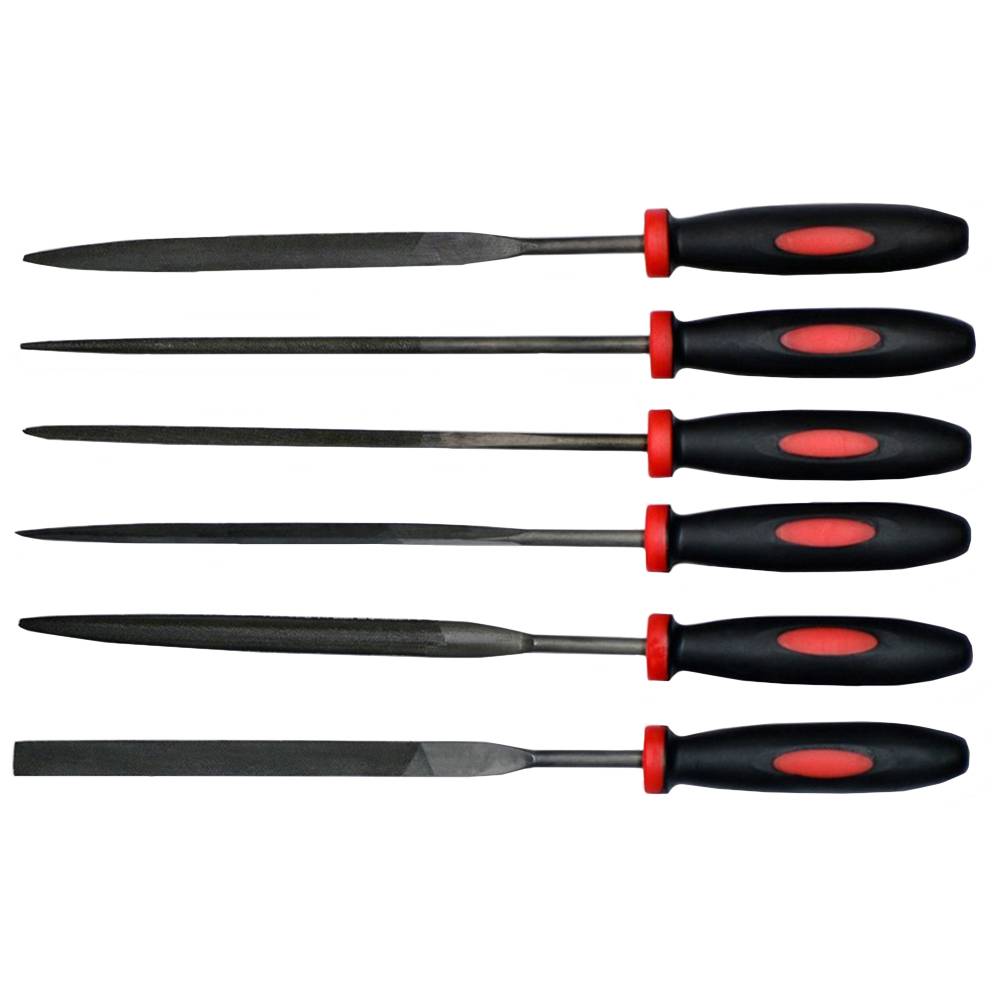 Набір надфілей 140 мм, 6 шт. Technics | 42-333