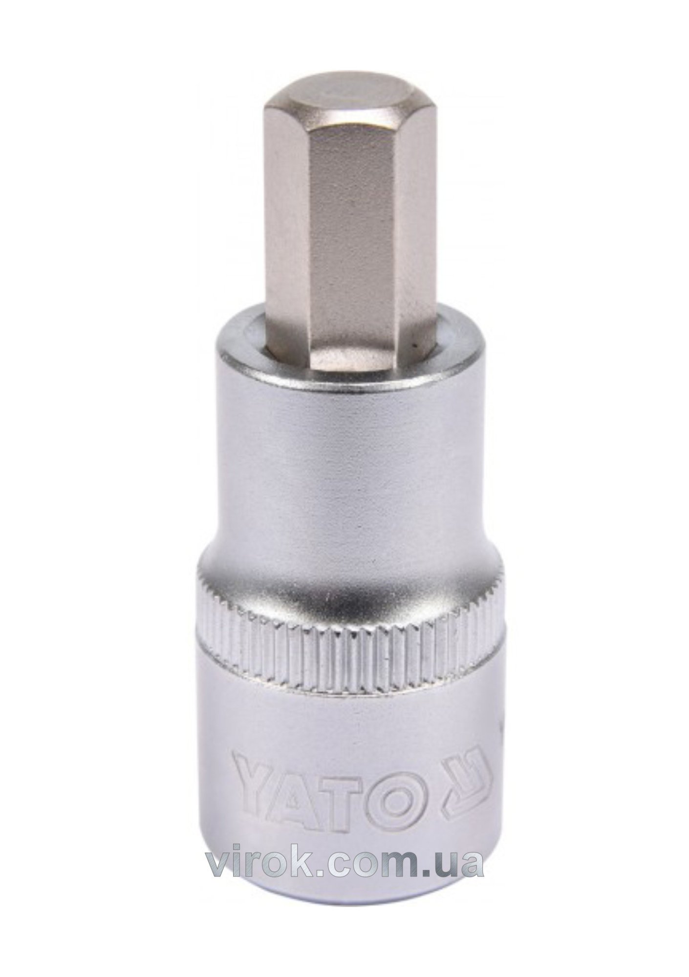 YATO Головка торцева з насадкою HEX YATO : квадрат 1/2". HEX M10, L= 55 мм  | YT-04385
