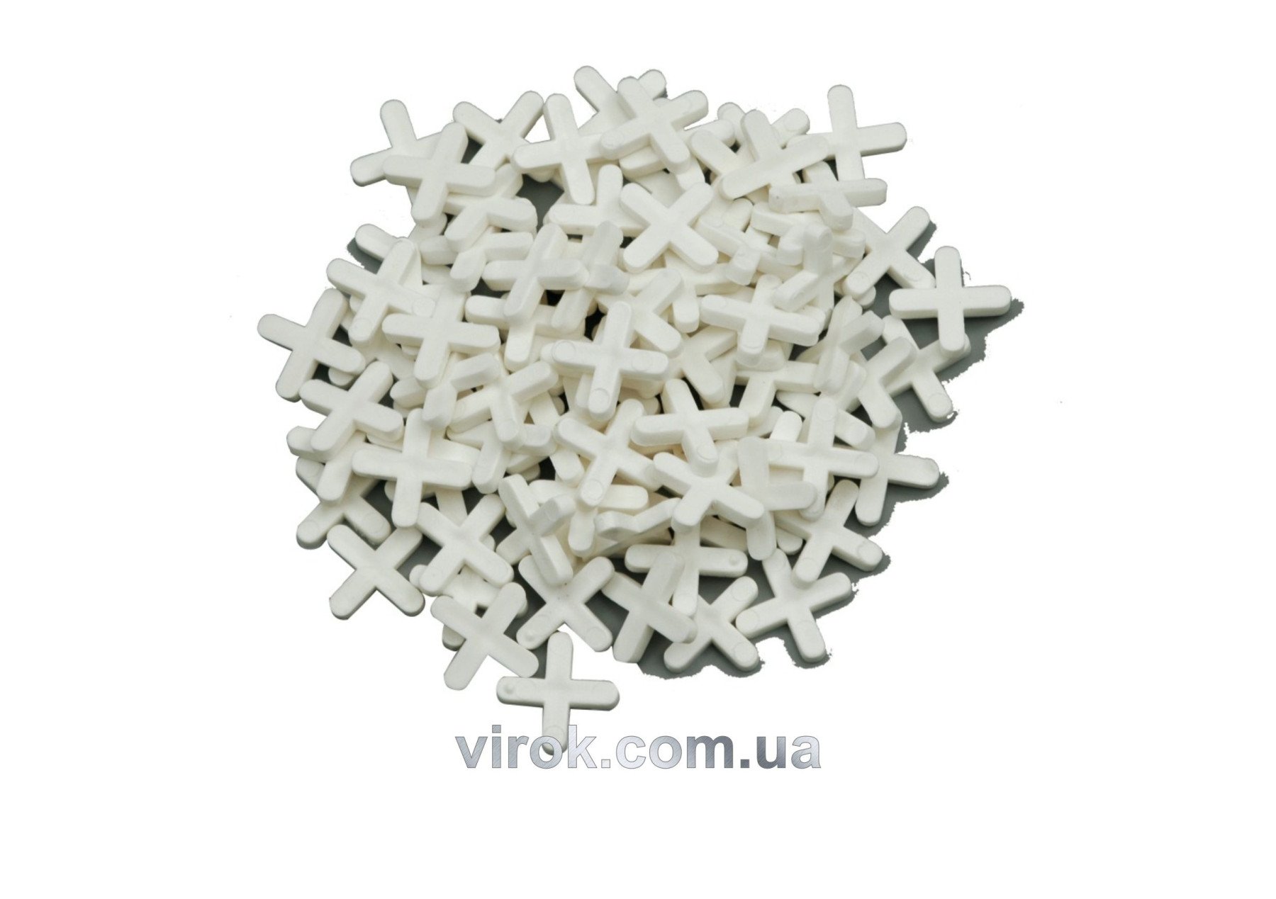 VOREL Хрестики для плитки : 6 мм. 75 (Уп/Шт.)  | 04660