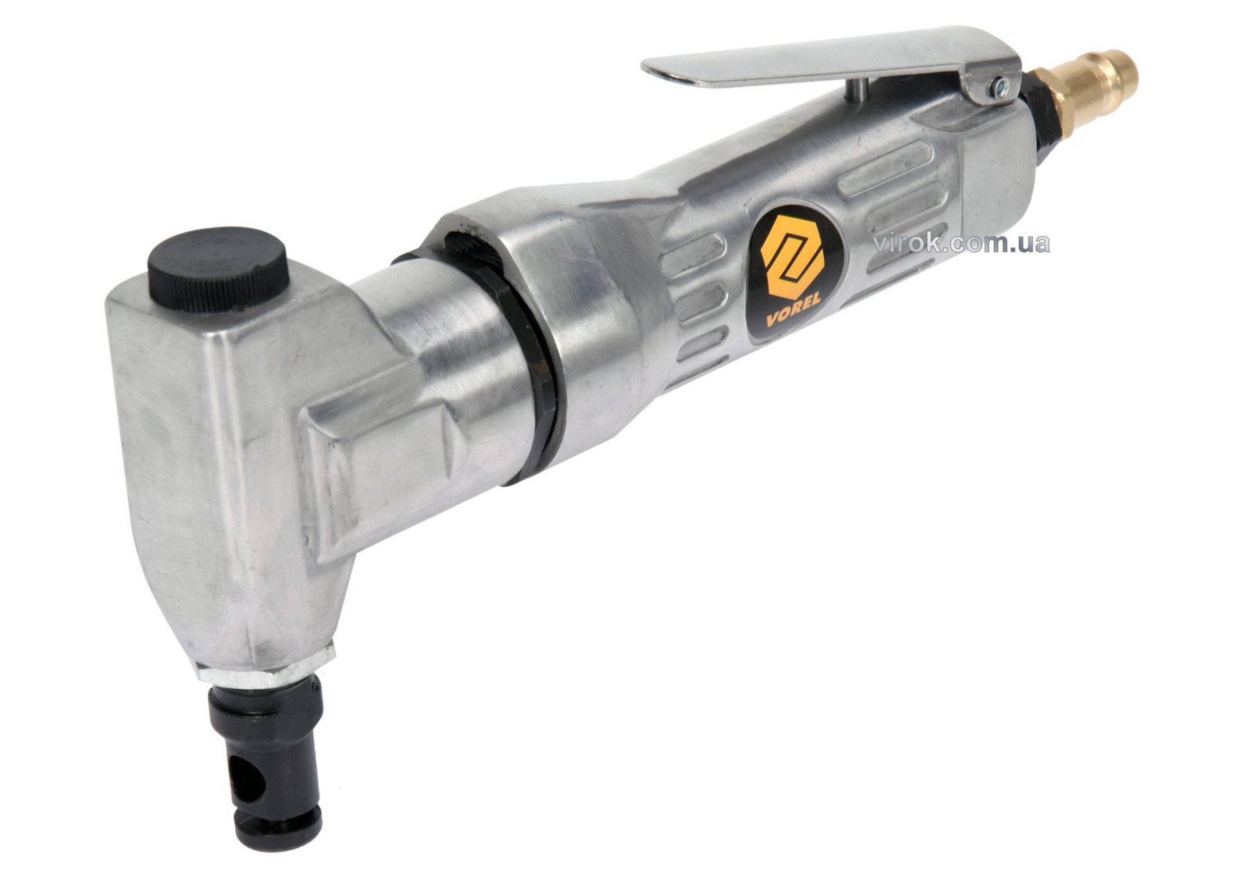 VOREL Ножиці пневматичні матричні : 1/4", 3500 різ/хв, до стал.листів h≤1.5 мм, P=0.62 МПа, 113 л/хв