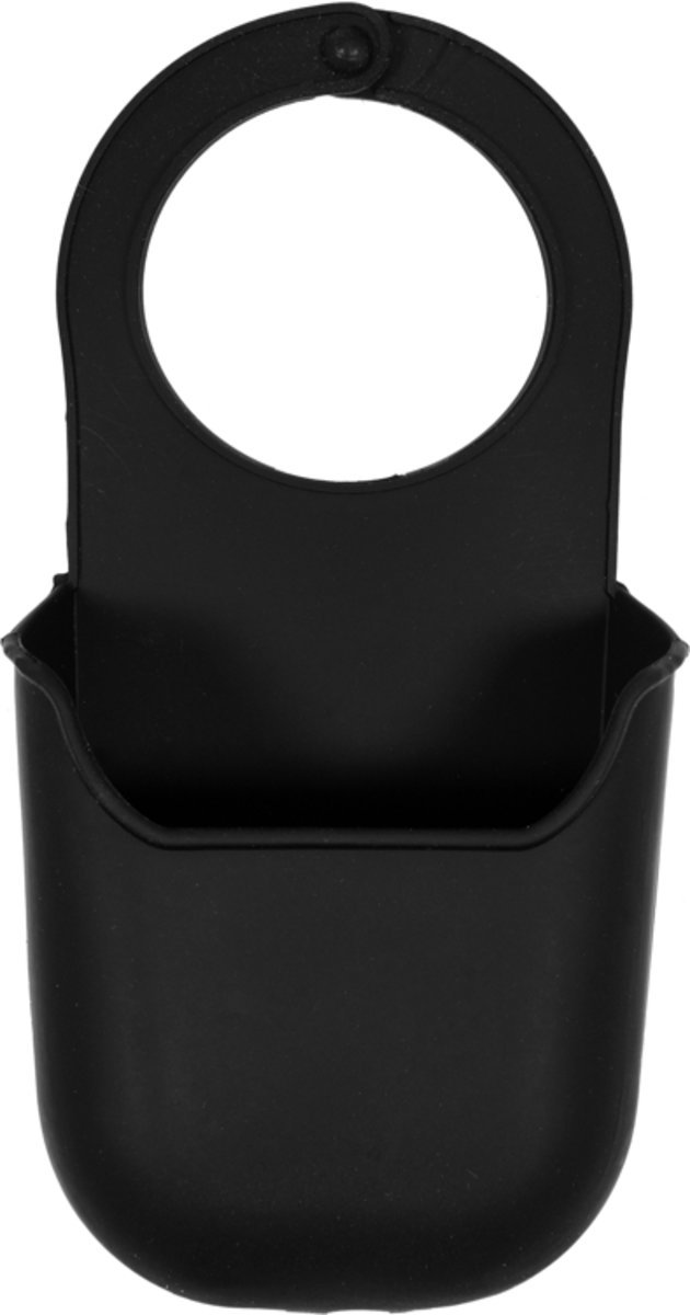 FALA Органайзер силіконовий, чорний, підвісний для губки, 200х 100 мм  | 74785