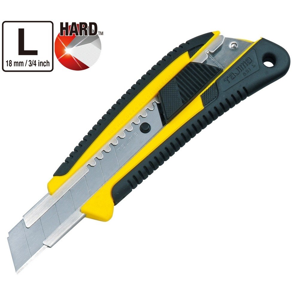 TAJIMA Нож сегментный 18мм, Heavy Duty GRI, LC560, автоматический фиксатор