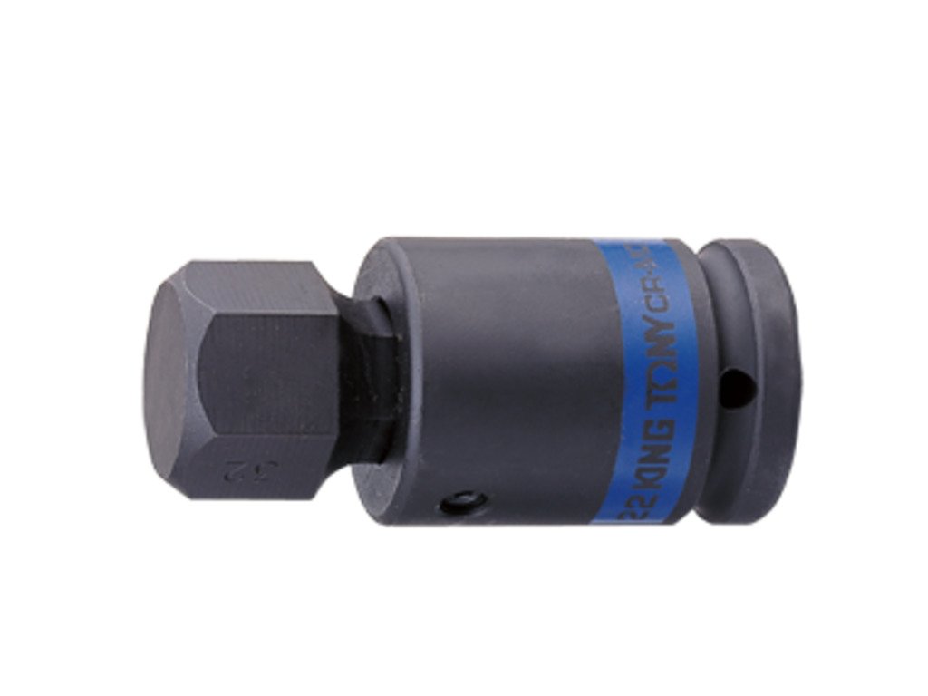 KING TONY Шестигранник ударный в головке 19мм 93L 3/4"DR. | 609622M19H