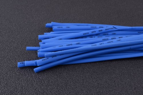 Термоусаживаемая трубка 3мм синяя (пак. 1мx30шт) APRO