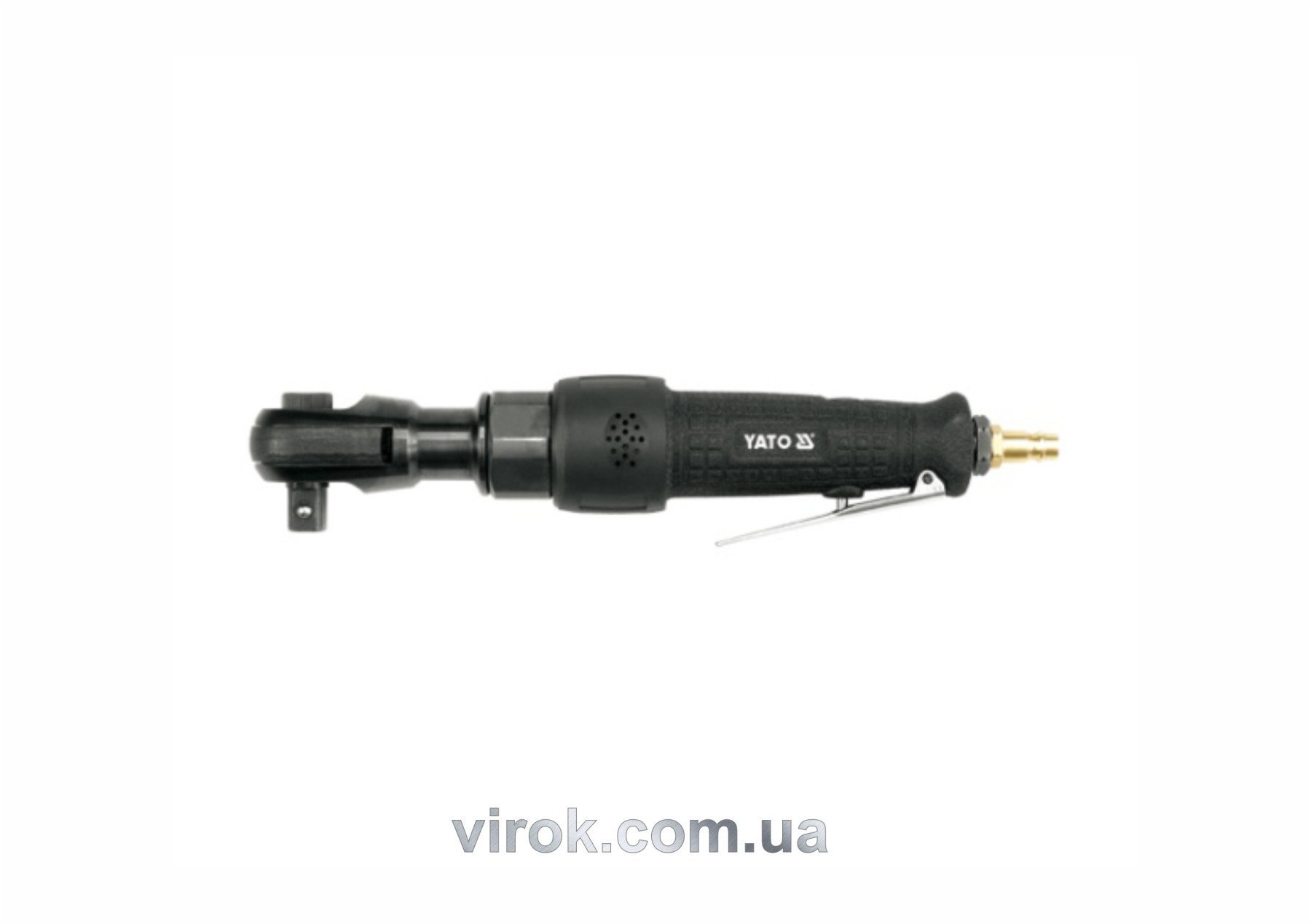 YATO Тріщатка пневматична YATO : квадрат- 1/2", 80 Нм, 6.2 бар, 120 л/хв  | YT-0981