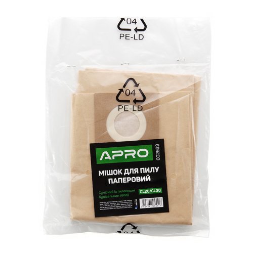 Мешок для пыли бумажный CL20/CL30 APRO