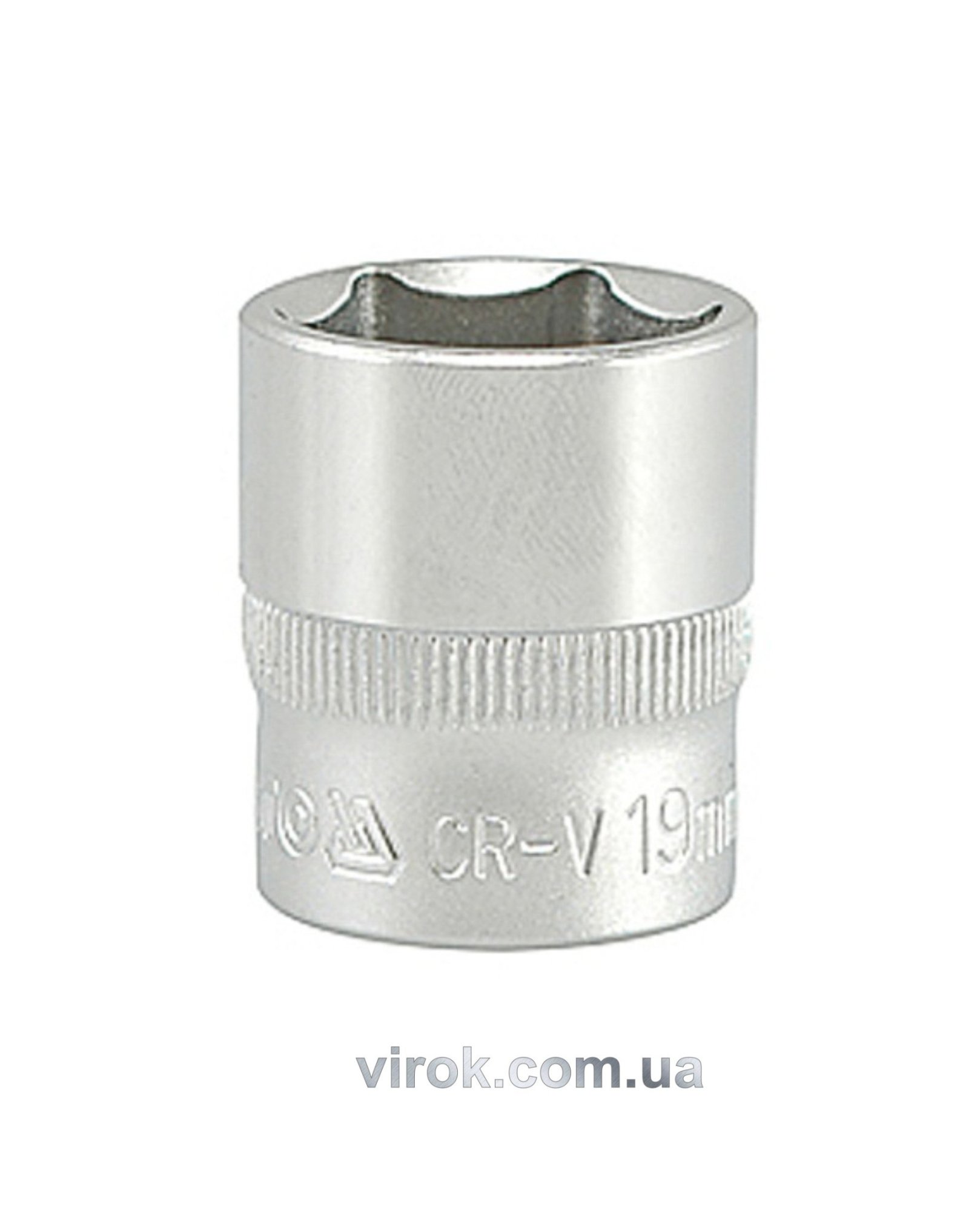 YATO Головка торцева 6-гранна YATO : квадрат 3/8", М= 19 мм, L= 30 мм  | YT-3814