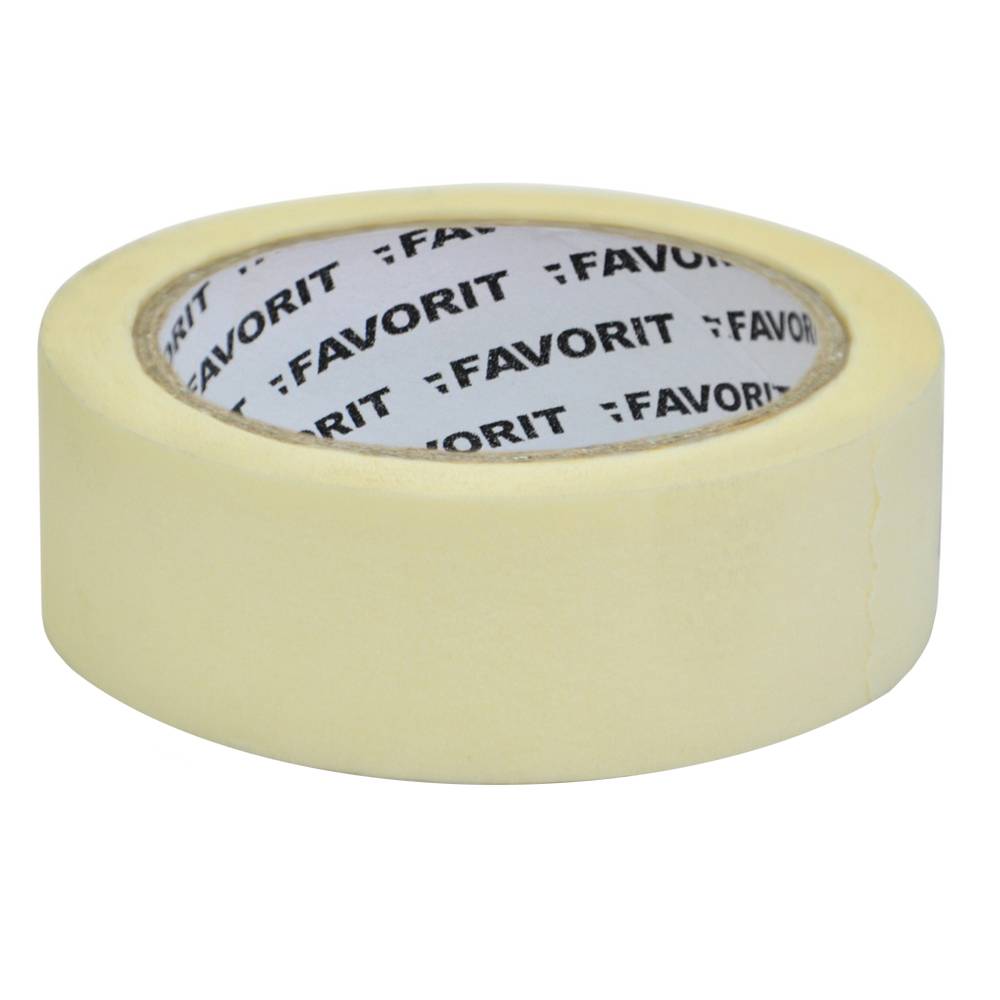 Стрічка малярська 30мм х 20м Favorit | 10-012