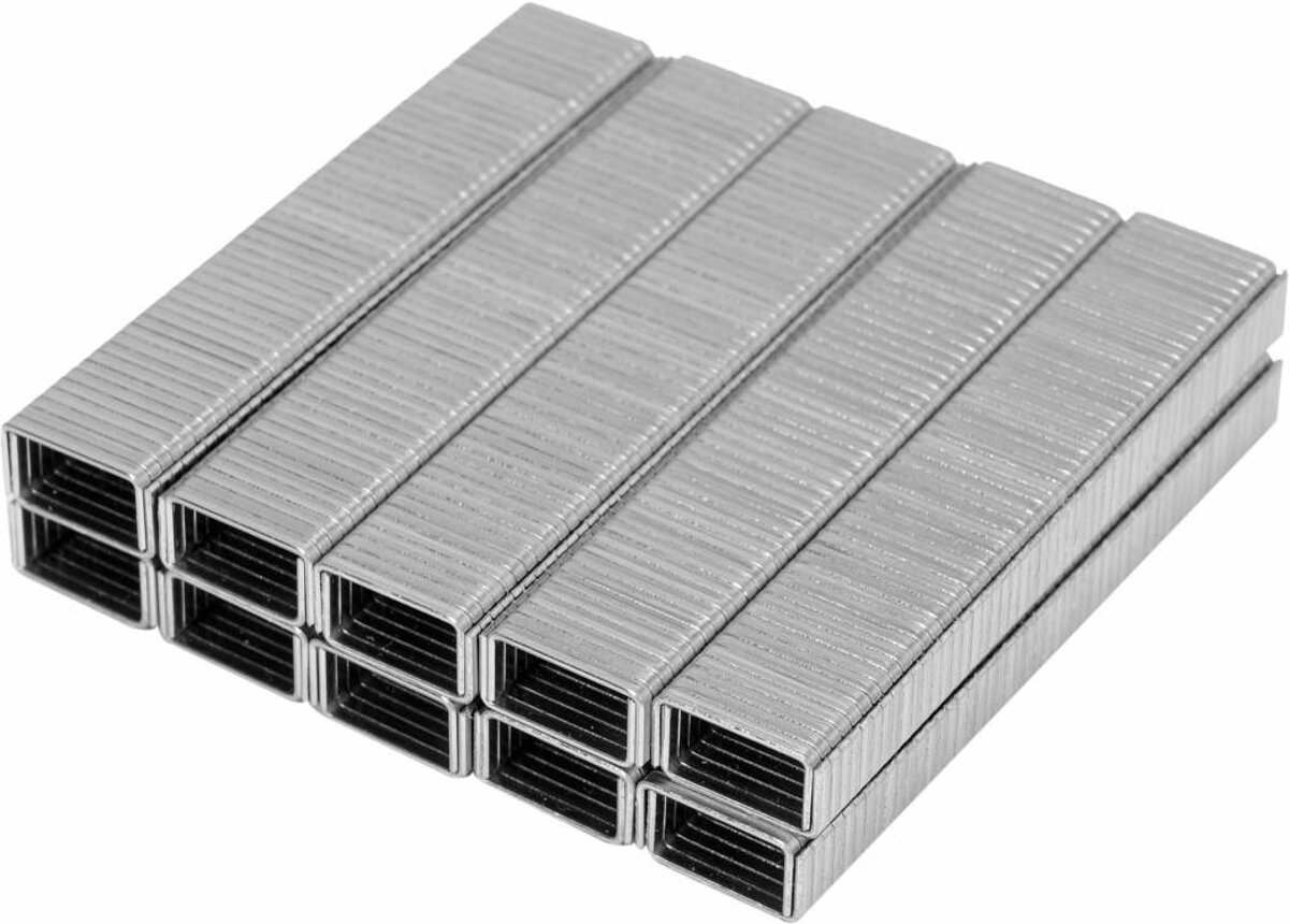 YATO Скоби до степлера YT-70020 i YT-70021, YATO : h= 6 мм, b=11.3 мм, t= 1.2х 0,52 мм, уп. 1000 шт.