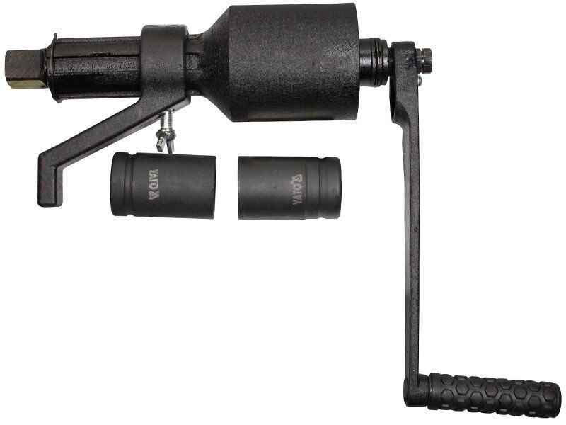 YATO Вороток з редуктором YATO : квадрат 1", 2 швидкості. F= 4200 Нм, L= 330 мм  | YT-0782