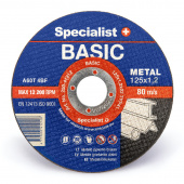 Specialist+ Диск абразивний відрізний по металу Specialist+ BASIC 230x2x22 // 250-42320