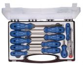 FELO Набор отверток комбинированных 11шт + отвертка-индикатор // 80011296