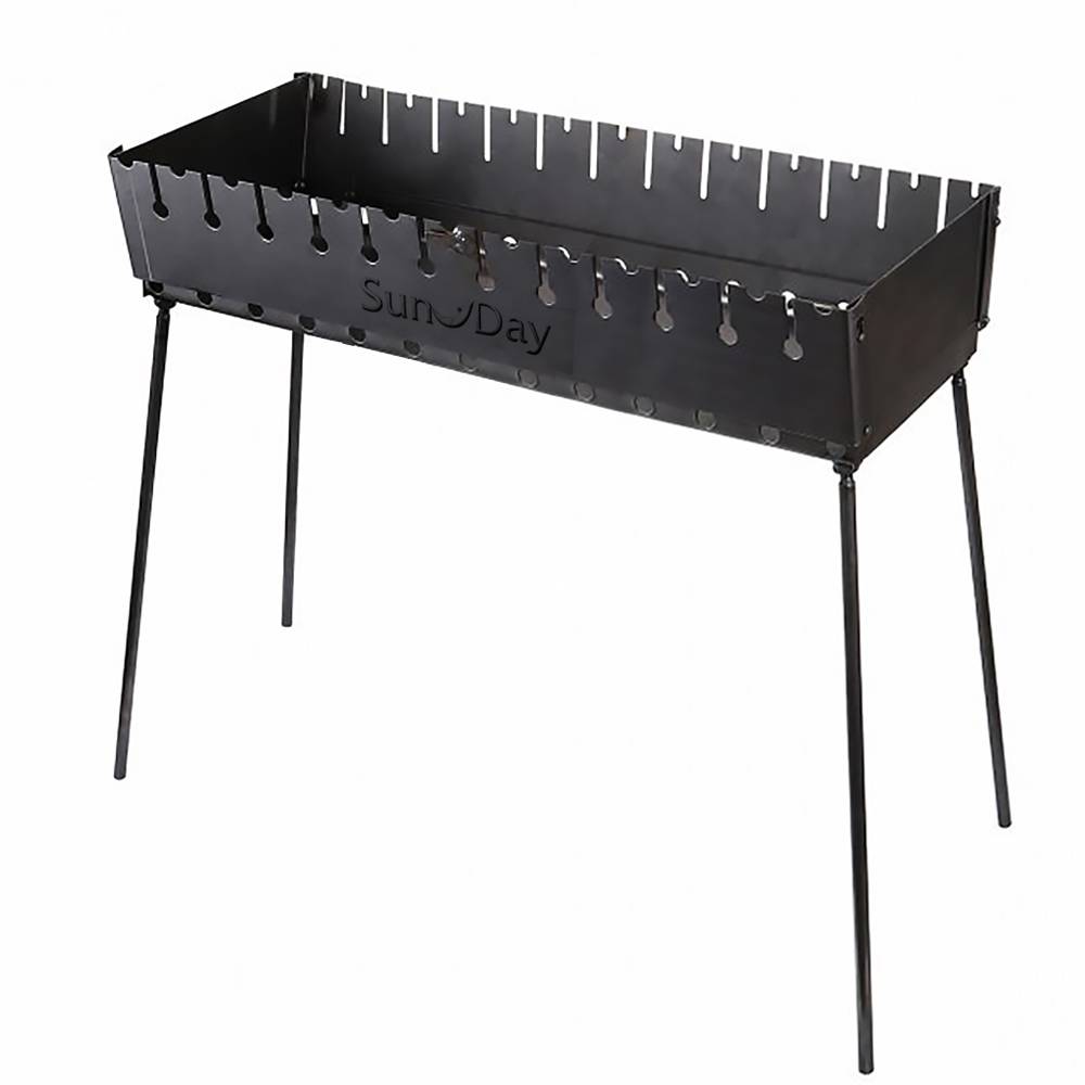 Мангал (мет. 2 мм), на 12 шампурів Sunday | 73-523