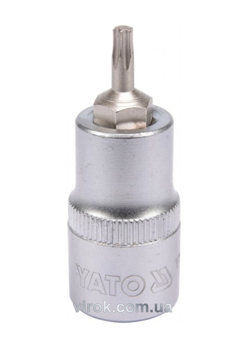YATO Головка торцева до квадрату 1/2" YATO з насадкою "TORX" Т20, L= 55 мм  | YT-04310