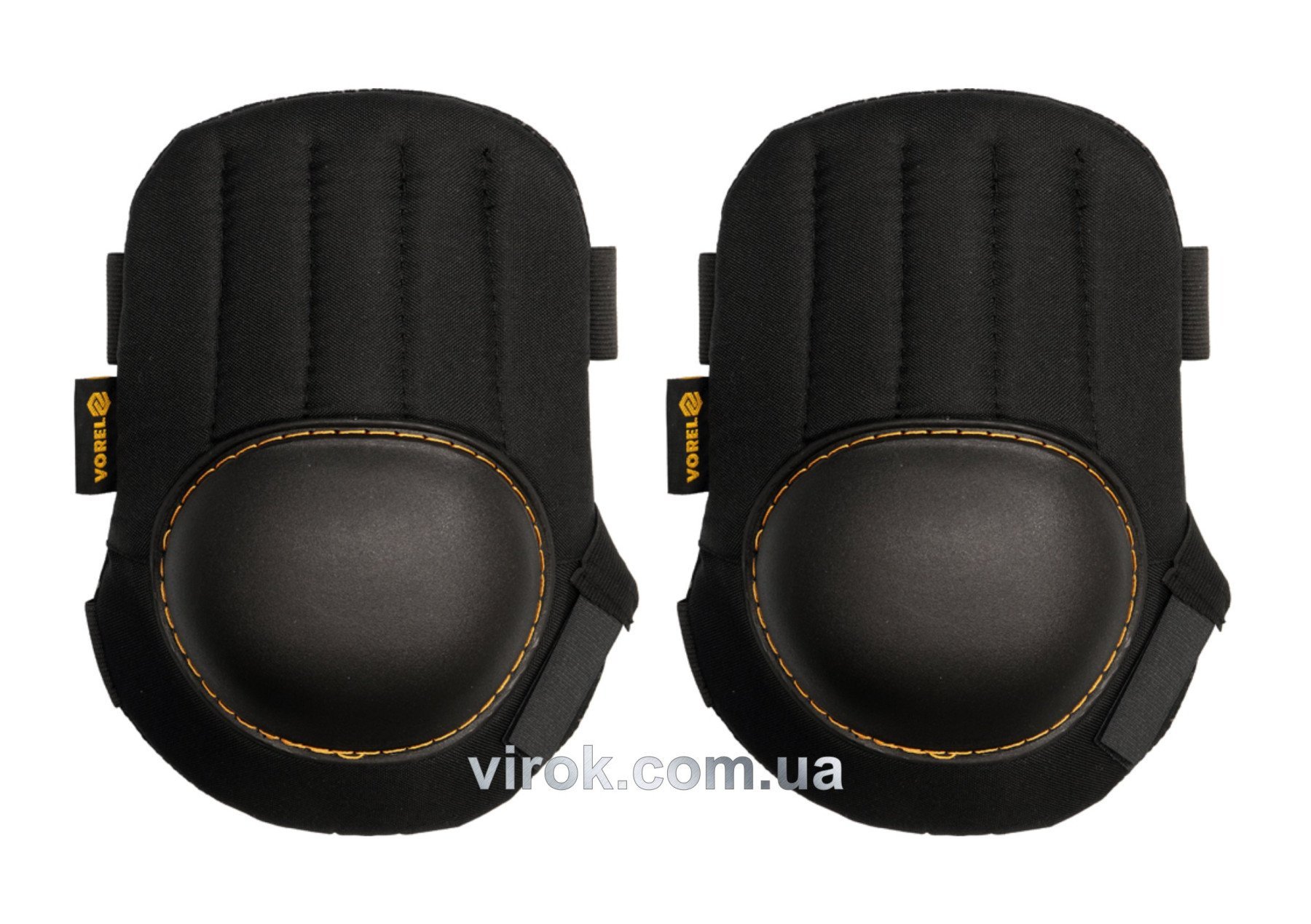 VOREL Наколінники захисні з ЕПЕ накладкою, чорні  | 74602