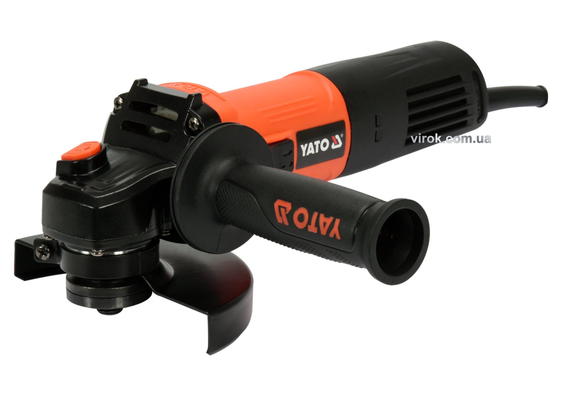 YATO Шліфмашина кутова мережева YATO: P= 850 Вт, Ø= 125 мм, 12000 об/хв  | YT-82097