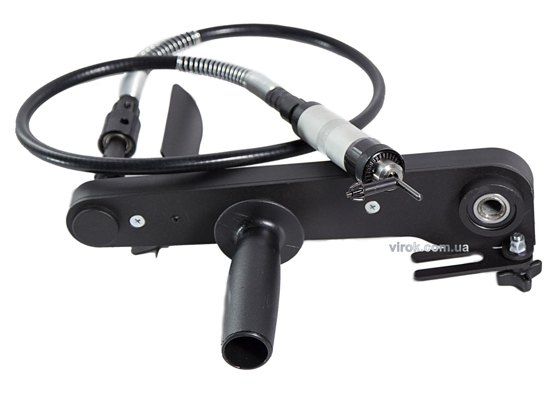 VIROK Адаптер-гнучкий шліфувальний вал, патрон 10 мм, для кутової шліфмашини | GS06-00