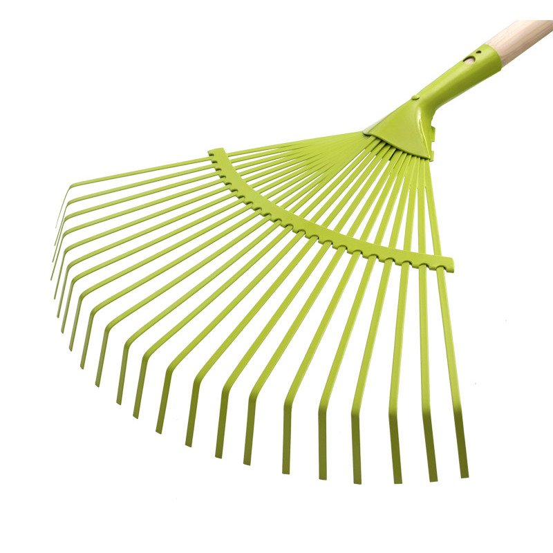 My Garden 215-3-22 Граблі віялові металеві, насадка, 22 пласких зуба