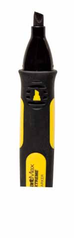 STANLEY 0-47-314 Маркер FatMax® с плоским наконечником черный со стойкими чернилами - 2 шт