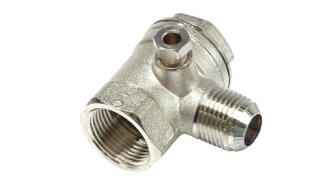 ANI Spa Обратный клапан вертикальный внутр. 3/8М наруж. 1/2F (24) | AH042008