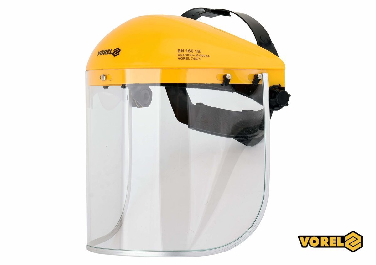 VOREL Щиток захисний для обличчя з прозорим регулювальним екраном  | 74471